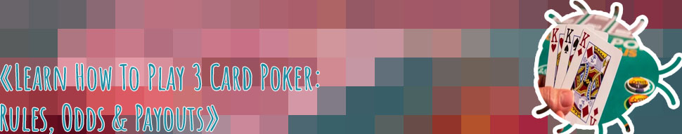 Three card poker real money